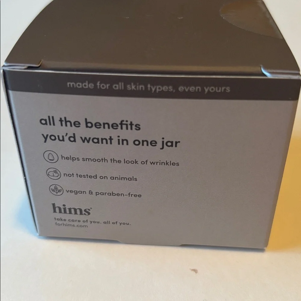 Hims | Overnight Moisturizer Goodnight Wrinkle Cream For Him Vegan Smooths NWT 1